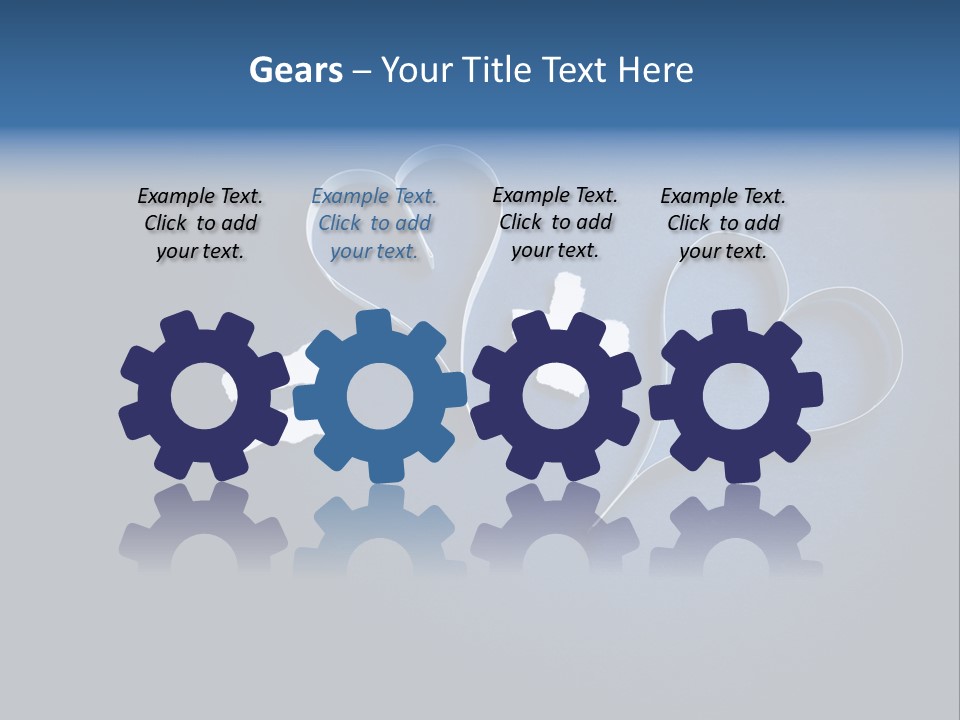 Object Shape Heart PowerPoint Template