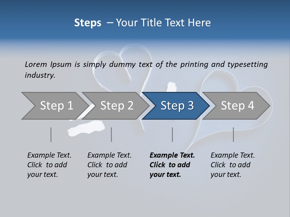 Object Shape Heart PowerPoint Template