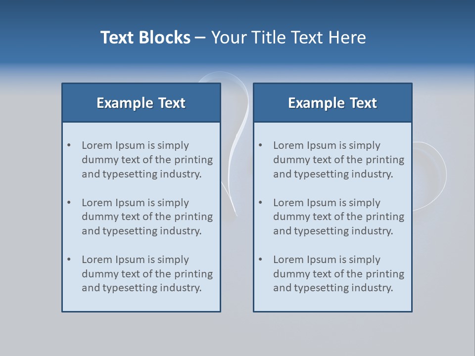 Object Shape Heart PowerPoint Template