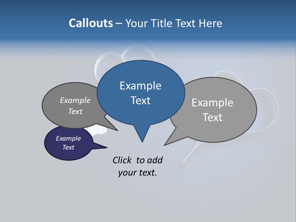 Object Shape Heart PowerPoint Template