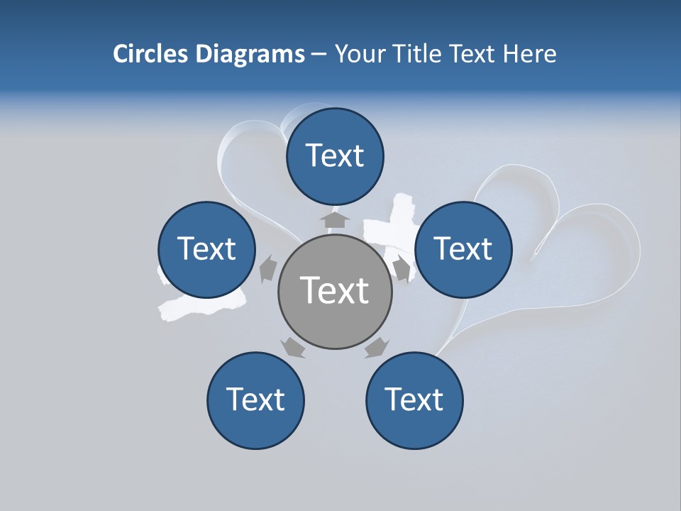 Object Shape Heart PowerPoint Template