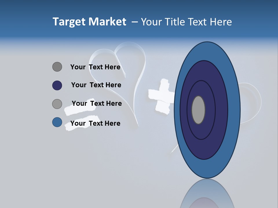 Object Shape Heart PowerPoint Template