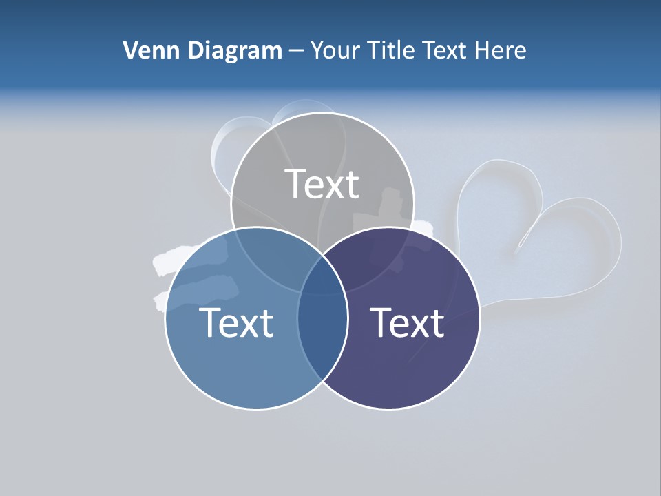 Object Shape Heart PowerPoint Template