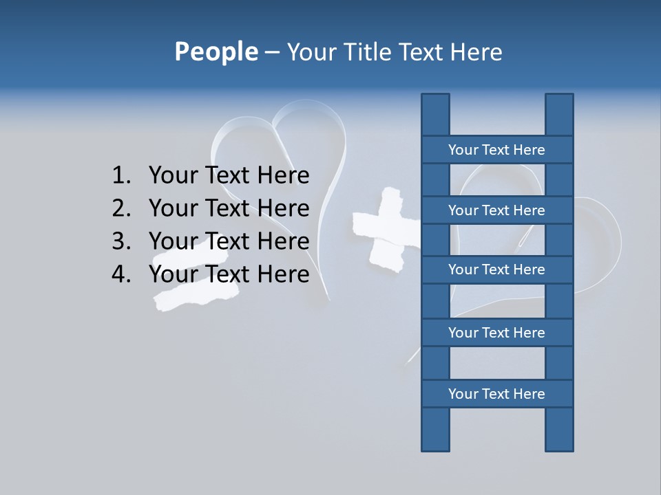 Object Shape Heart PowerPoint Template