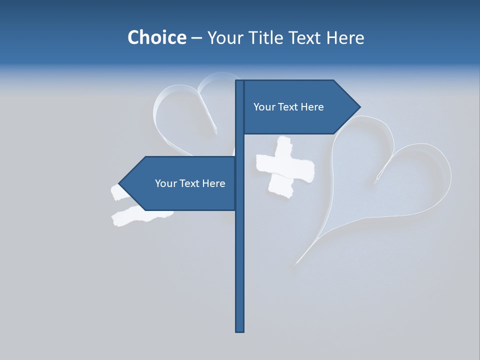 Object Shape Heart PowerPoint Template