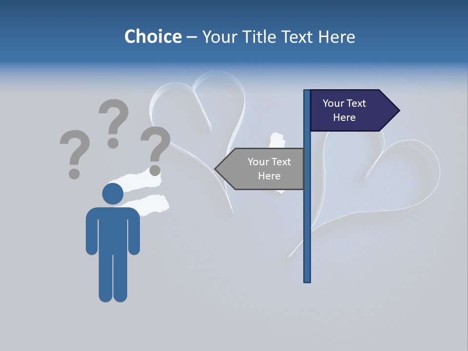 Object Shape Heart PowerPoint Template