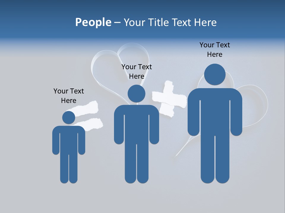 Object Shape Heart PowerPoint Template
