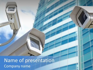 Video Industry Surveillance PowerPoint Template