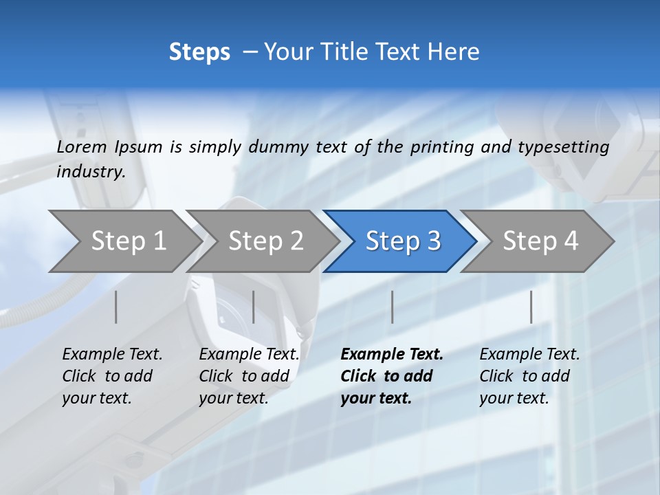 Video Industry Surveillance PowerPoint Template