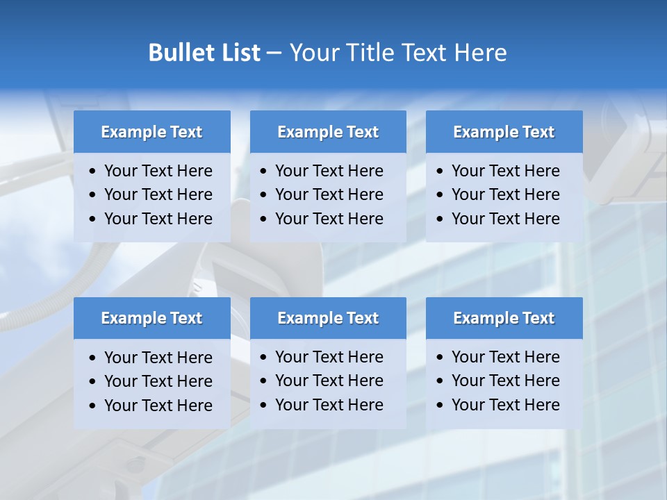 Video Industry Surveillance PowerPoint Template