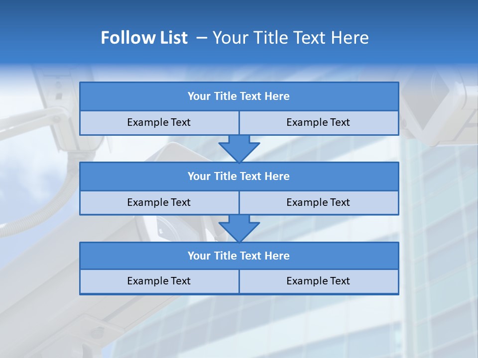 Video Industry Surveillance PowerPoint Template