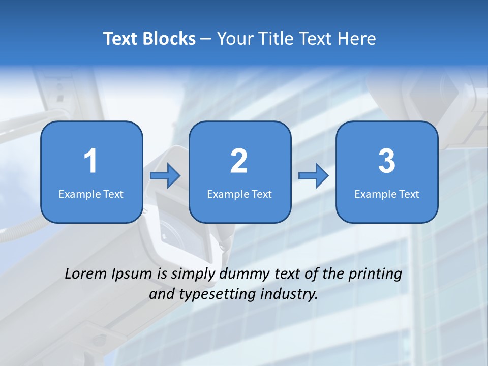 Video Industry Surveillance PowerPoint Template