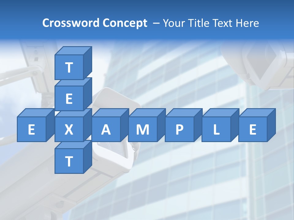 Video Industry Surveillance PowerPoint Template