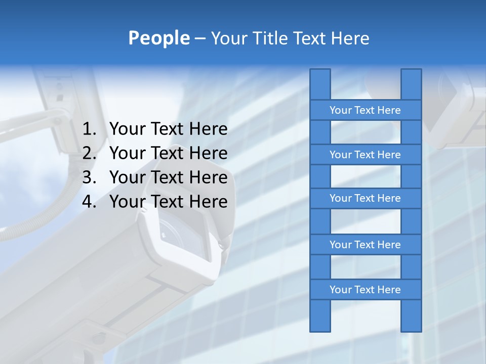 Video Industry Surveillance PowerPoint Template