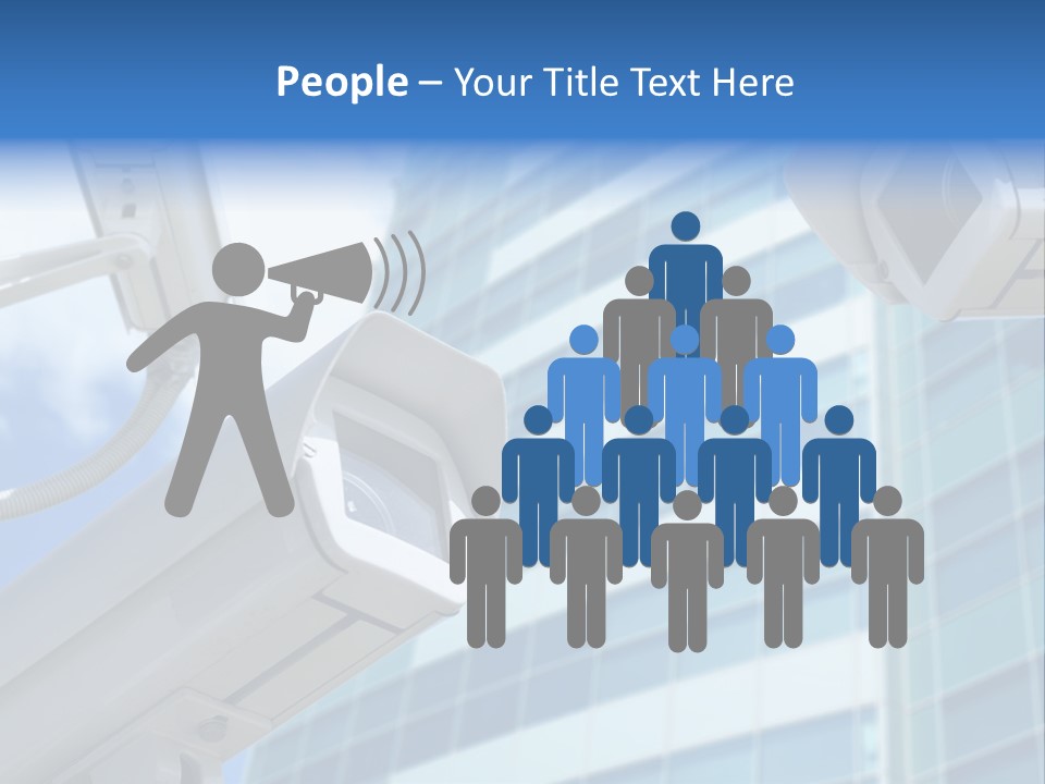 Video Industry Surveillance PowerPoint Template