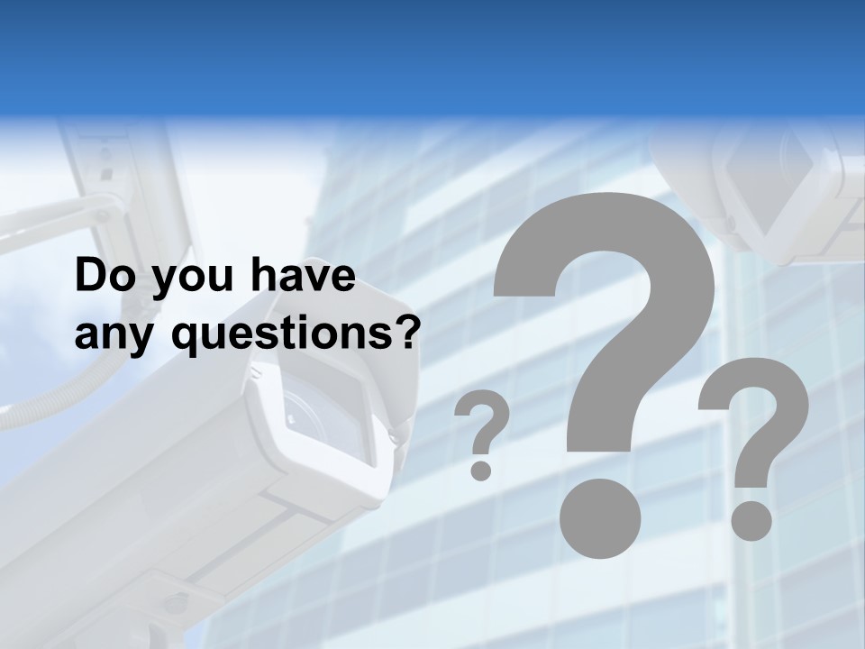 Video Industry Surveillance PowerPoint Template