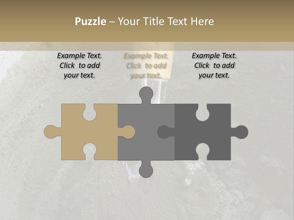 Floor Trowel Excavation PowerPoint Template