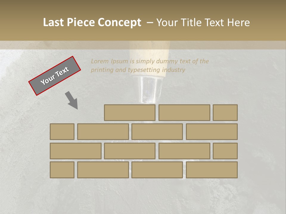 Floor Trowel Excavation PowerPoint Template