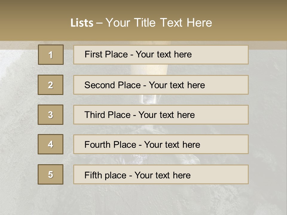 Floor Trowel Excavation PowerPoint Template