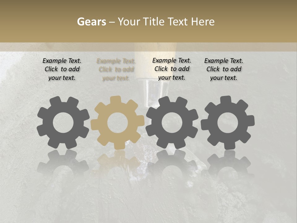 Floor Trowel Excavation PowerPoint Template