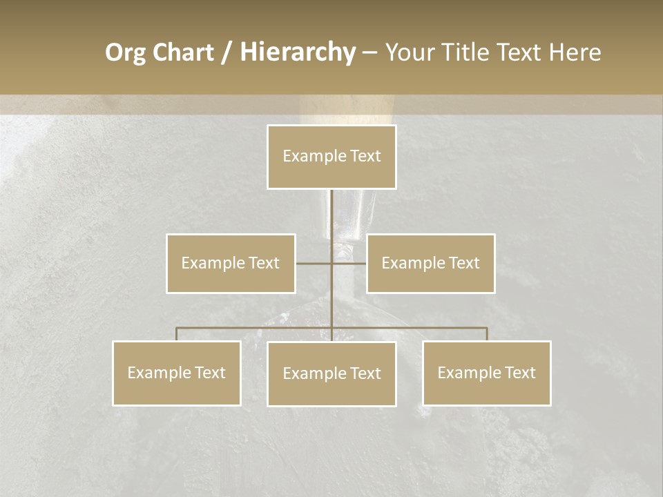 Floor Trowel Excavation PowerPoint Template