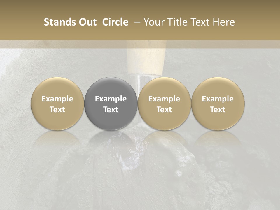 Floor Trowel Excavation PowerPoint Template