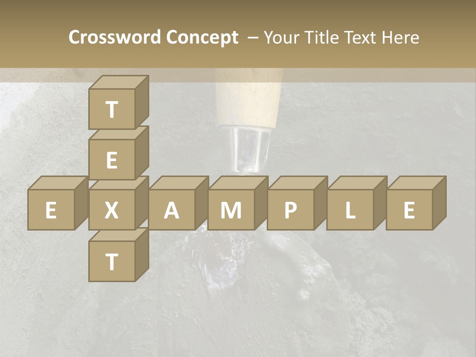 Floor Trowel Excavation PowerPoint Template