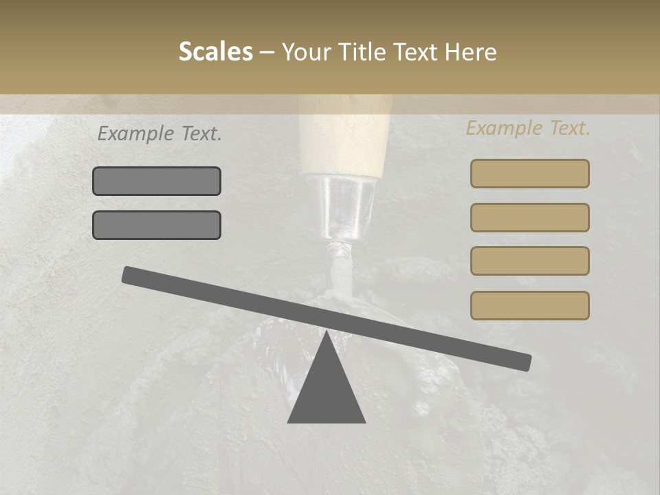 Floor Trowel Excavation PowerPoint Template