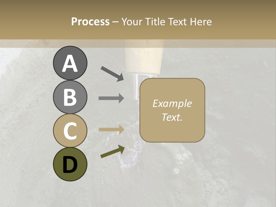 Floor Trowel Excavation PowerPoint Template