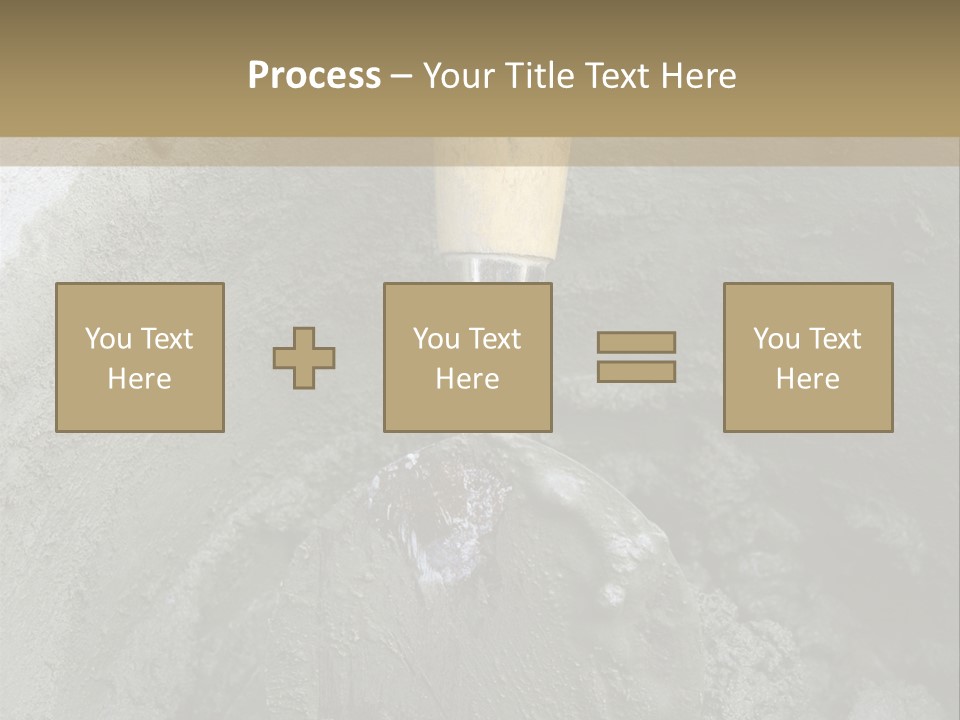 Floor Trowel Excavation PowerPoint Template