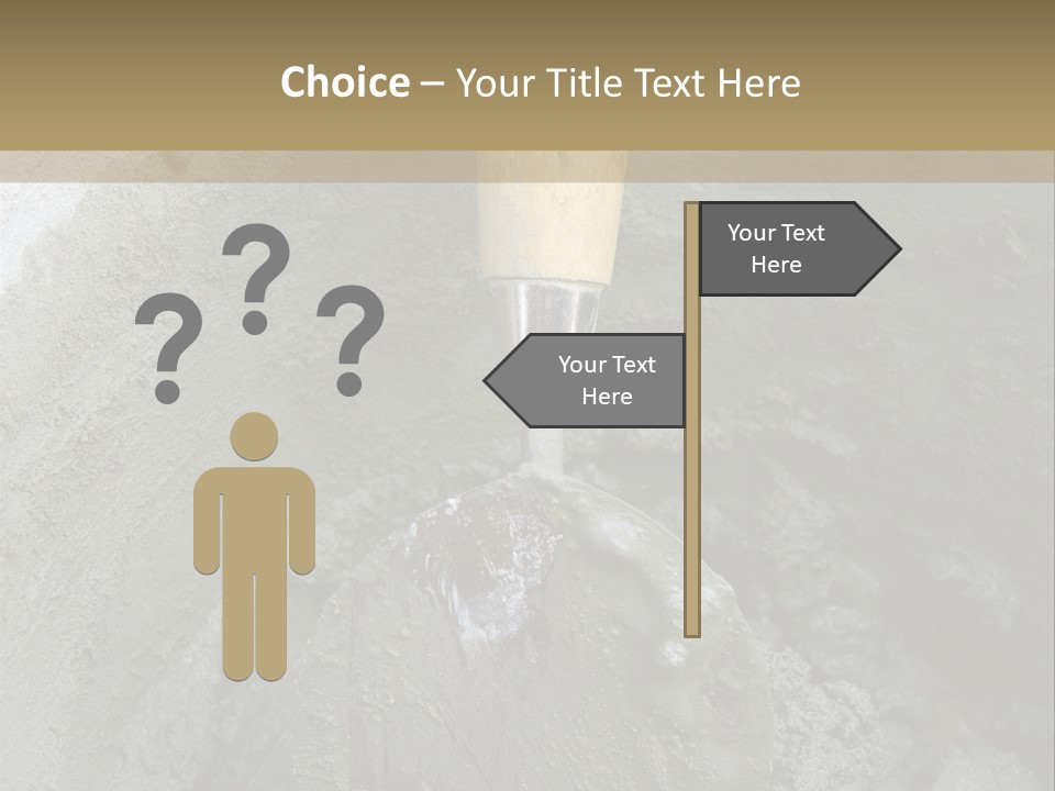 Floor Trowel Excavation PowerPoint Template