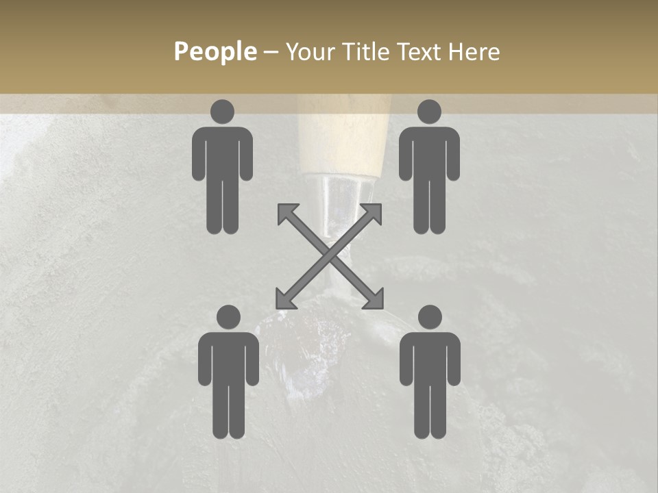 Floor Trowel Excavation PowerPoint Template