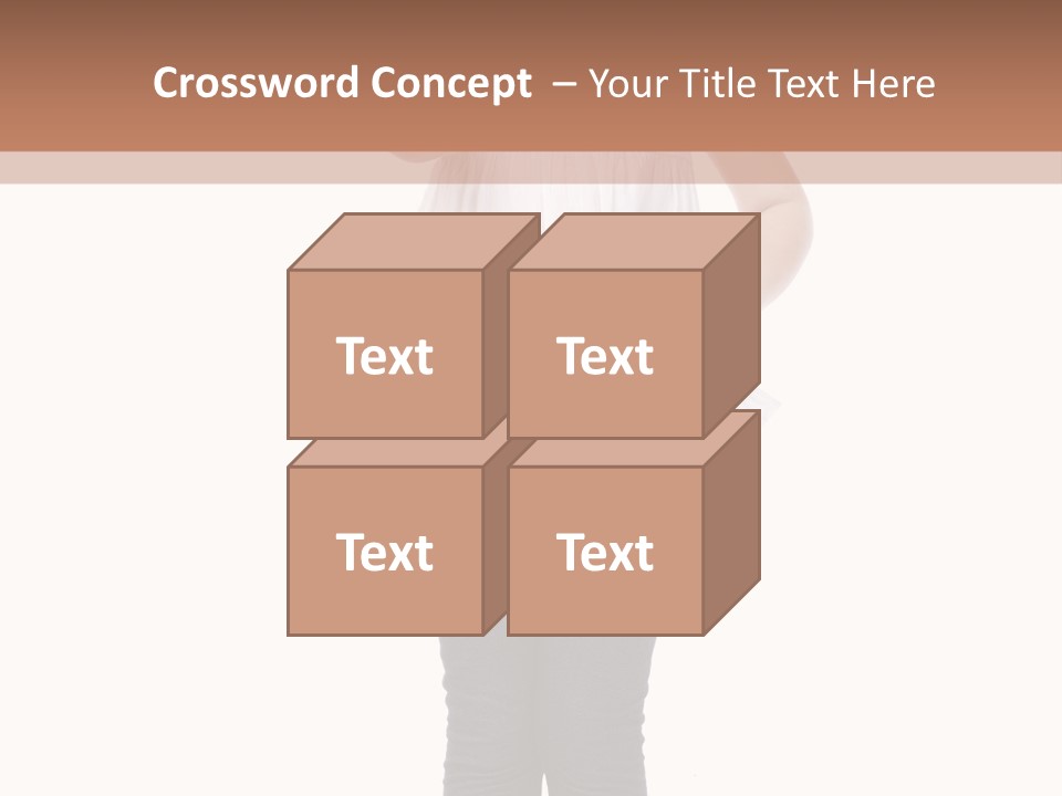 Casual Adorable Tall PowerPoint Template