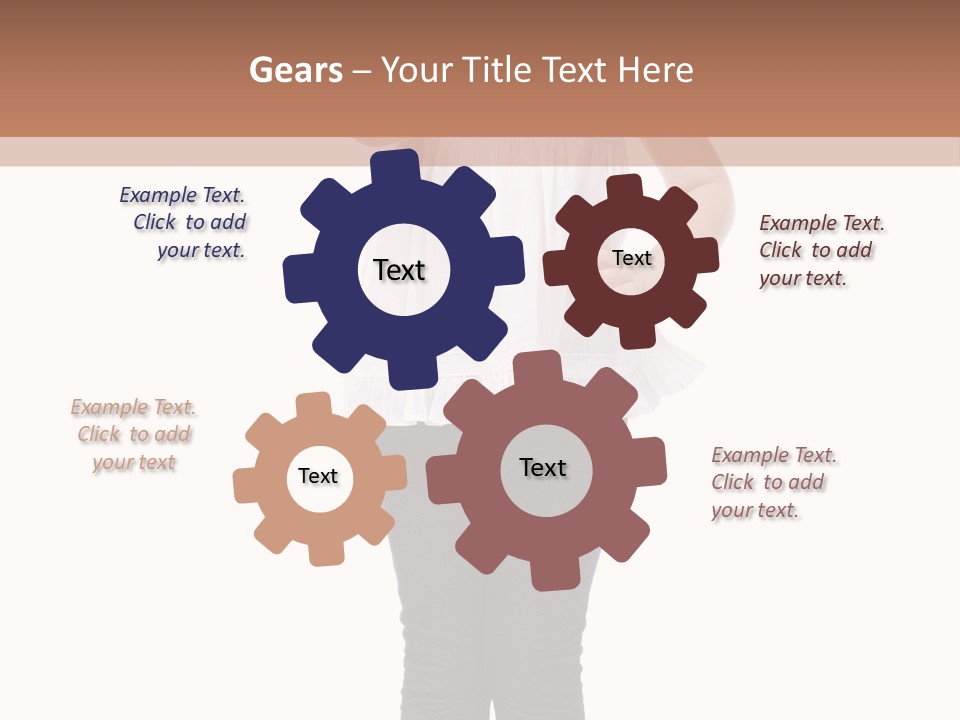 Casual Adorable Tall PowerPoint Template