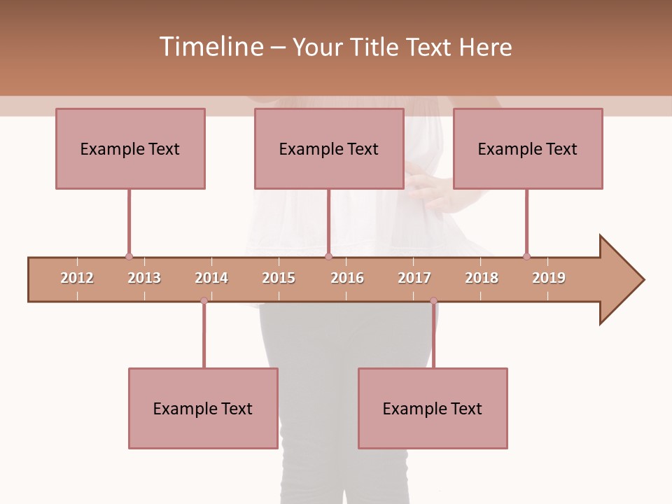 Casual Adorable Tall PowerPoint Template