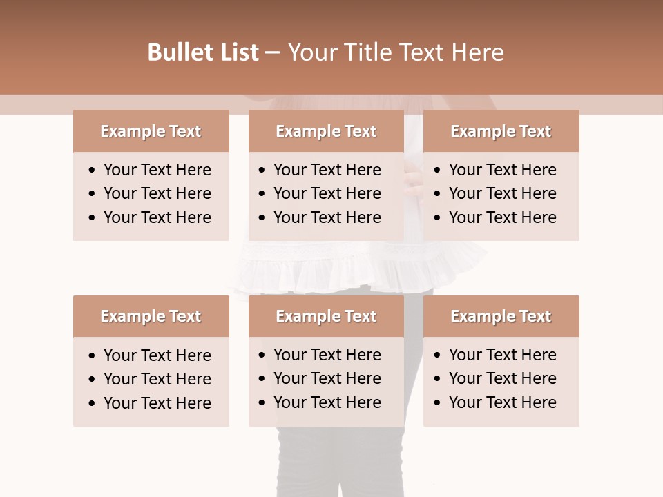 Casual Adorable Tall PowerPoint Template