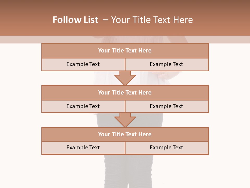 Casual Adorable Tall PowerPoint Template