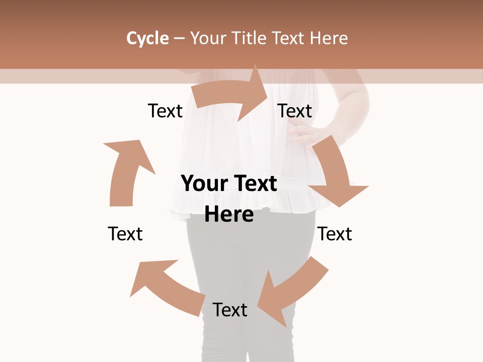 Casual Adorable Tall PowerPoint Template