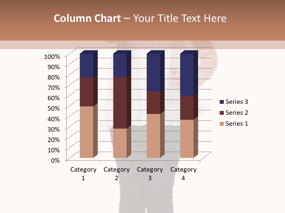 Casual Adorable Tall PowerPoint Template