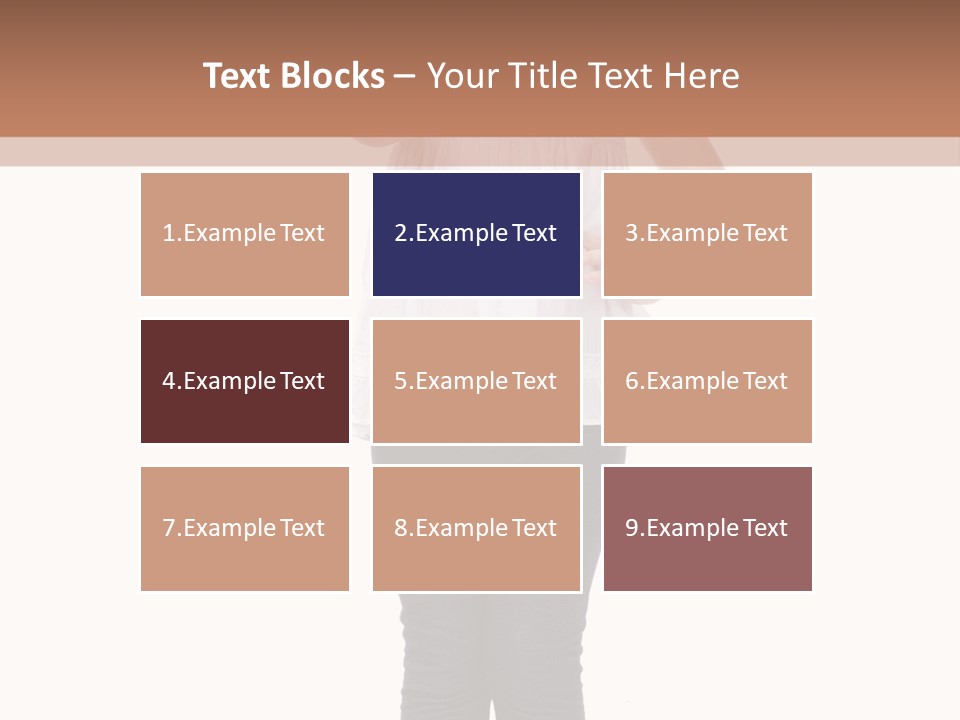 Casual Adorable Tall PowerPoint Template