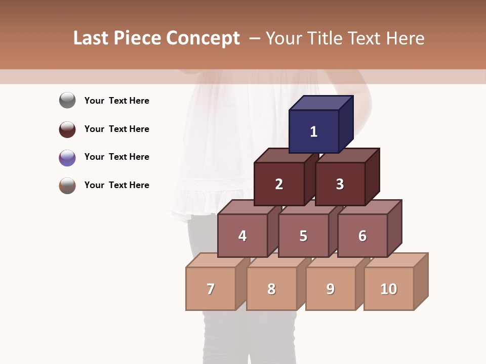 Casual Adorable Tall PowerPoint Template