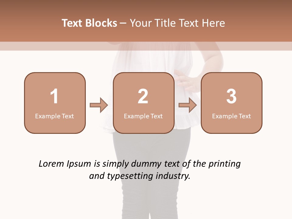 Casual Adorable Tall PowerPoint Template