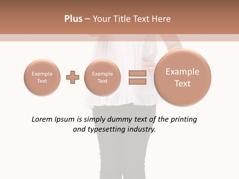 Casual Adorable Tall PowerPoint Template
