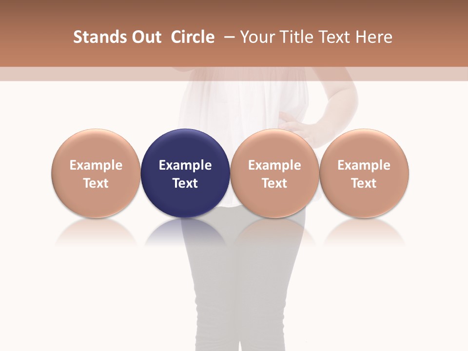 Casual Adorable Tall PowerPoint Template