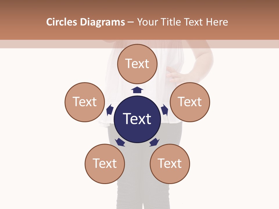 Casual Adorable Tall PowerPoint Template