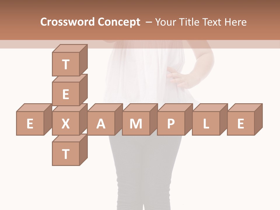 Casual Adorable Tall PowerPoint Template