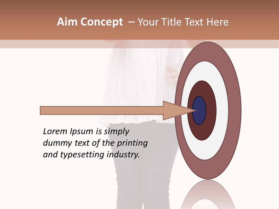 Casual Adorable Tall PowerPoint Template