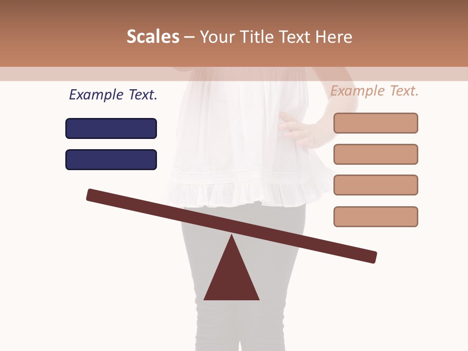 Casual Adorable Tall PowerPoint Template