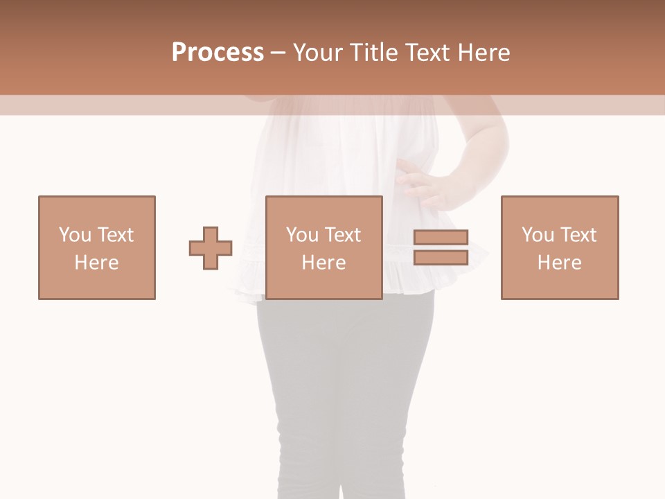 Casual Adorable Tall PowerPoint Template