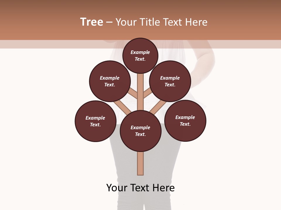 Casual Adorable Tall PowerPoint Template